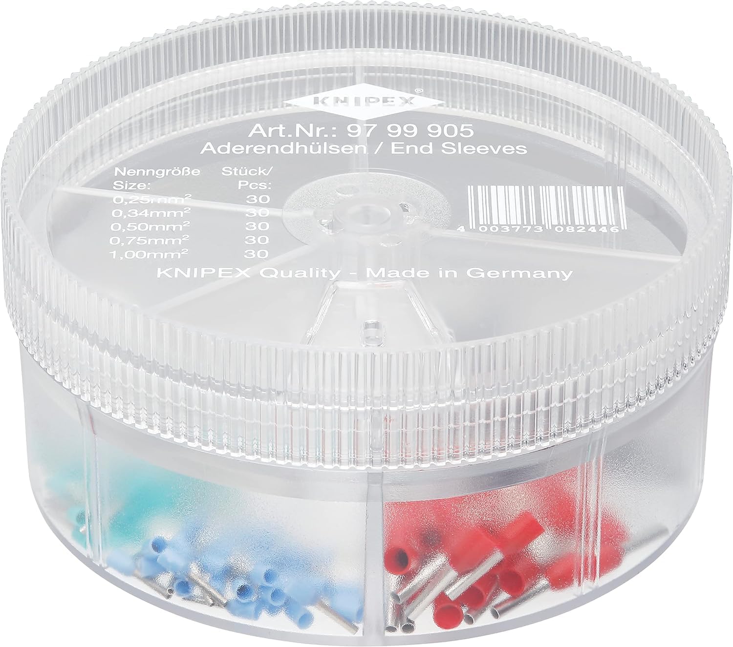 Knipex Assortment Boxes with insulated wire ferrules 97 99 905