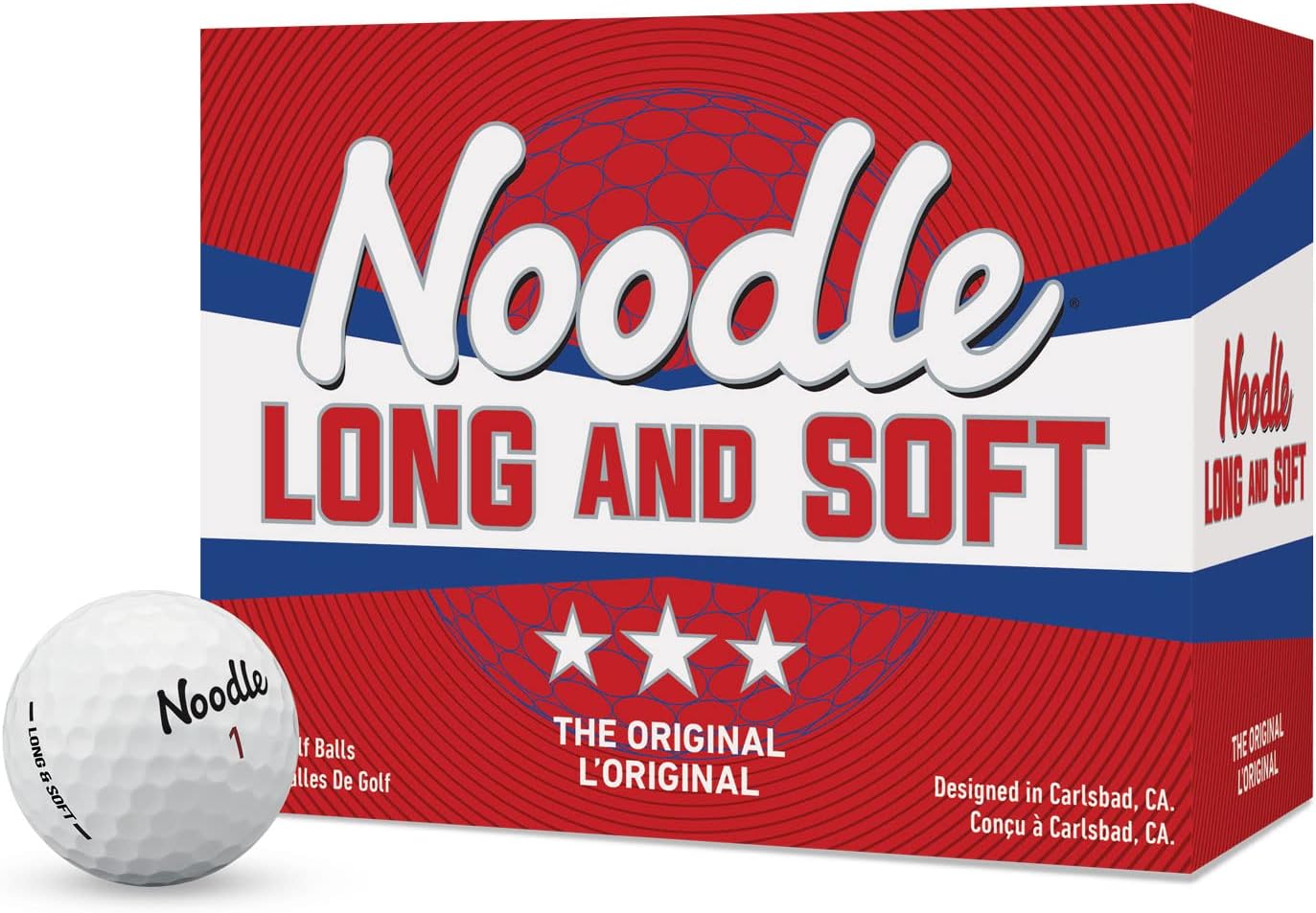 TaylorMade Golf Noodle Long & Soft Golf Ball