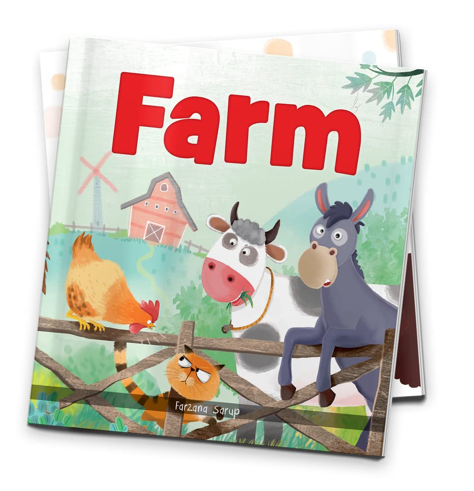Farm: Illustrated Book On Farm Animals (Let's Talk About)