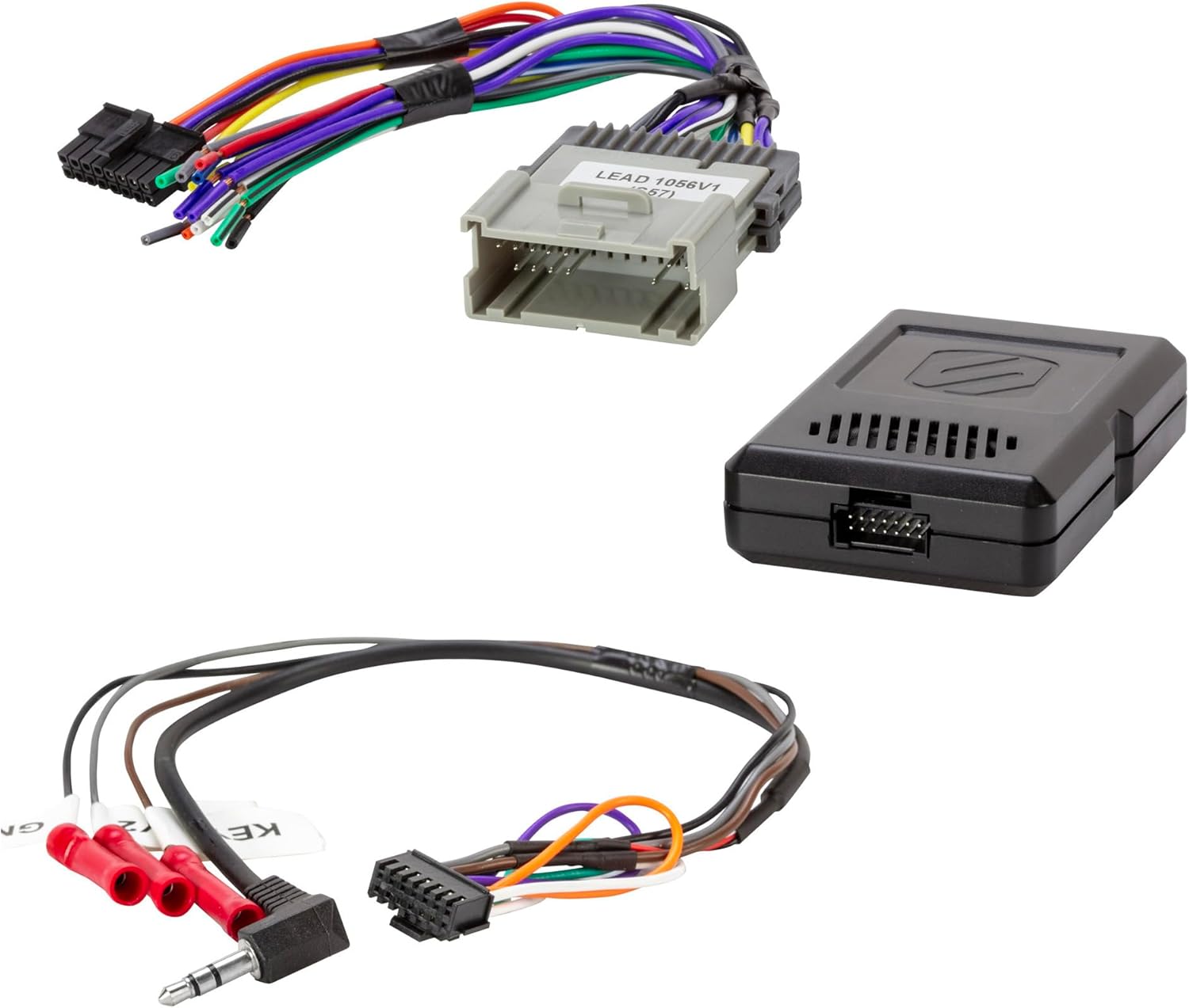 Scosche GM2000SWF Factory Stereo Replacement Interface Adapter, Compatible with Select 2000-13 GM Vehicles, Car Radio Wiring Harness, Retains Steering Wheel Controls & OEM Amplifier - See Fit Guide