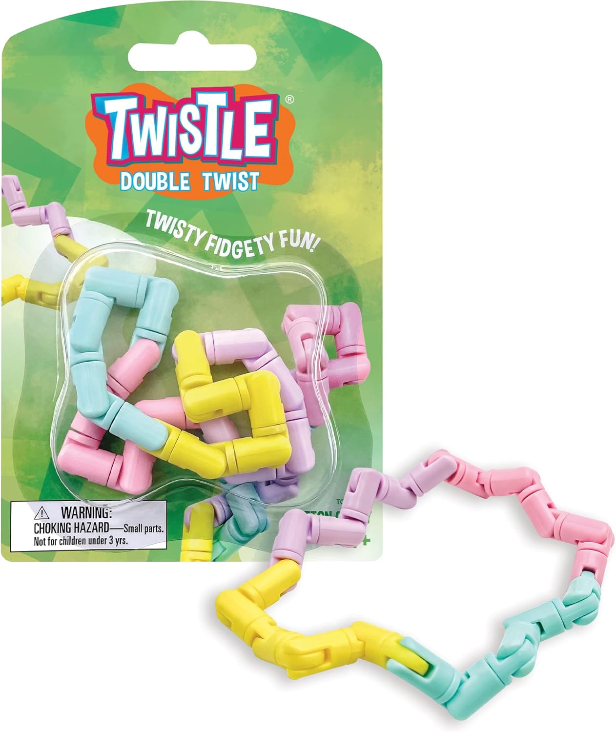 Teacher Created Resources Twistle Double Twist, Cotton Candy