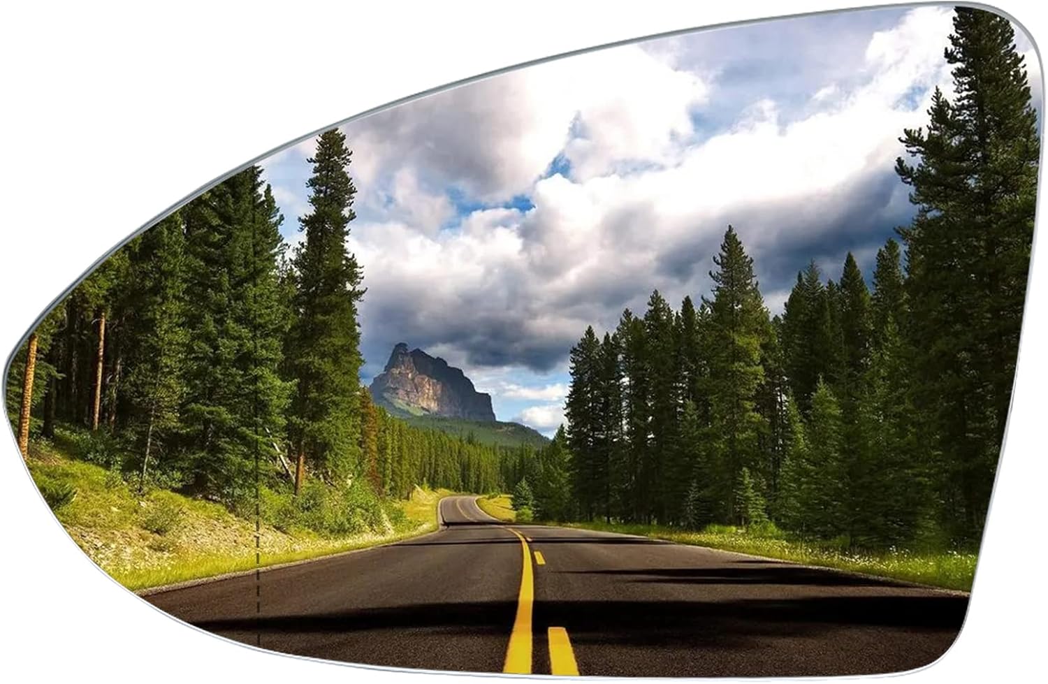 Driver Side Mirror Replacement for Volkswagen VW Golf MK7, 2015-2021 Golf Golf GTI, 2015-2019 Golf R Golf SportWagen, 2017-2019 Golf Alltrack, 2019-2021 Jetta - Left Heated Mirrors Glass