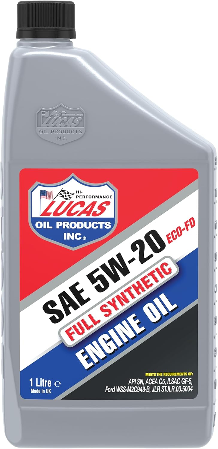 Lucas Oil 47020 Synthetic 5W-20 ECO-FD Engine Oil - 1 Litre
