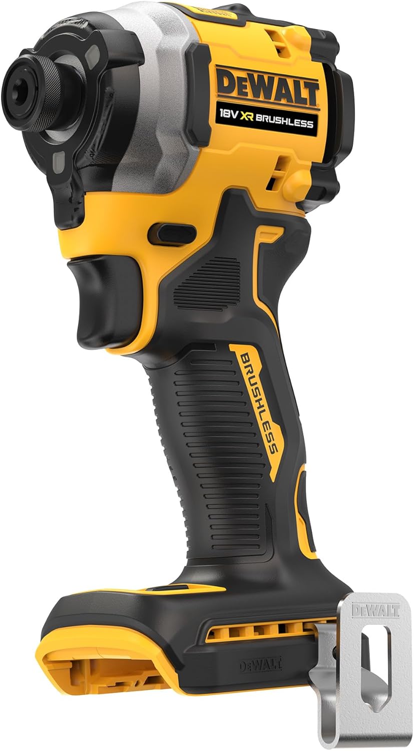 DEWALT 18V XR Brushless Compact Impact Driver, Bare Unit, DCF850N-XJ