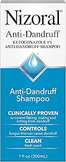 Nizoral Anti-Dandruff Shampoo with 1% Ketoconazole, Fresh Scent, 7 Fl Oz