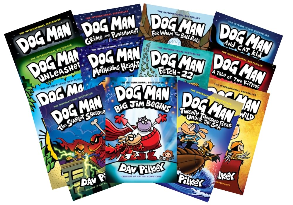 Dog Man Complete 13 Books Set (#1- #13)