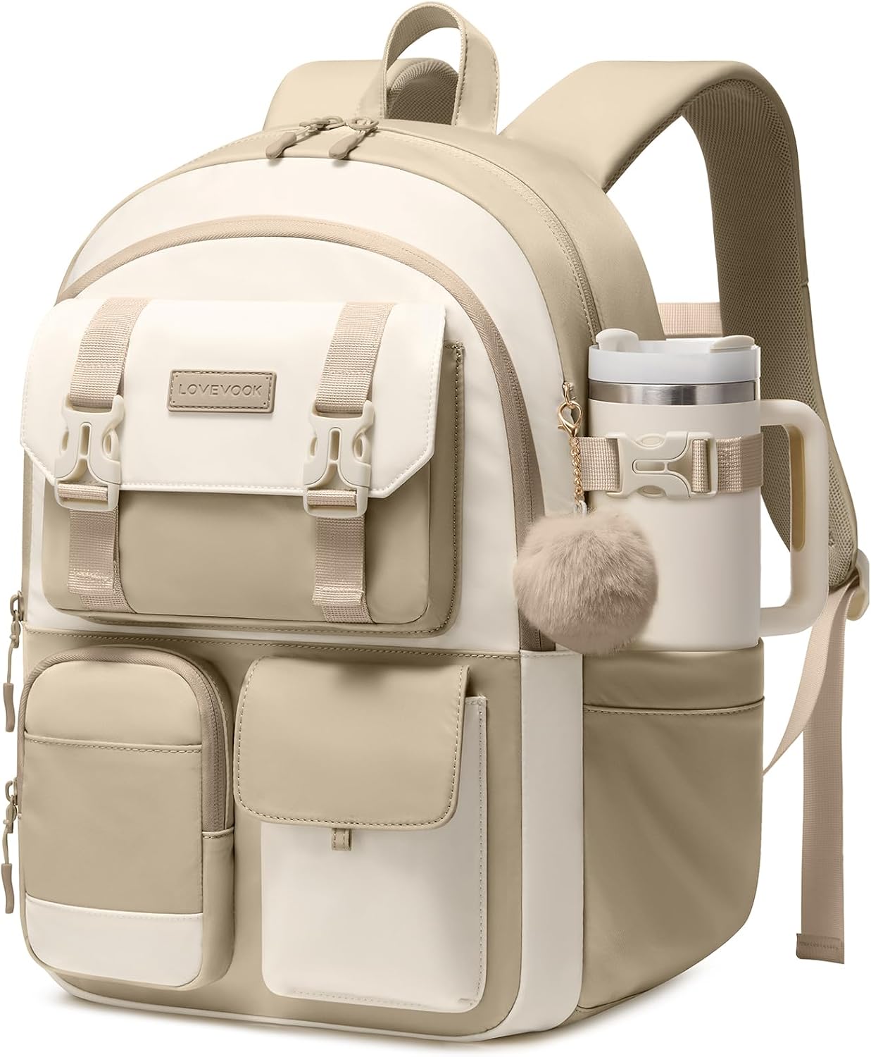 LOVEVOOK School Bag for Girls Laptop Backpack Womens Ladies Work Rucksack