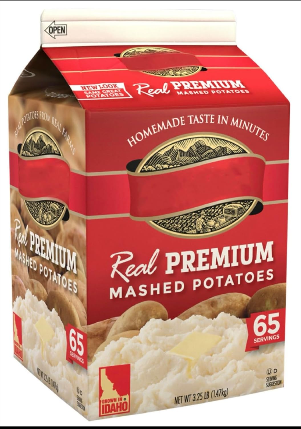 Idahoans Real Mashed Potatoes, 3.25 lbs
