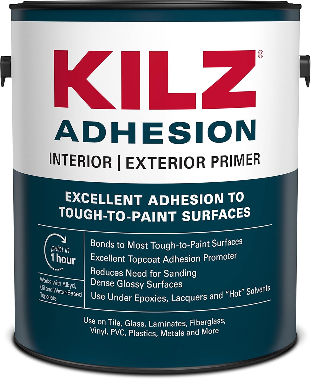 KILZ Adhesion Primer, Interior/Exterior, 1 Gallon