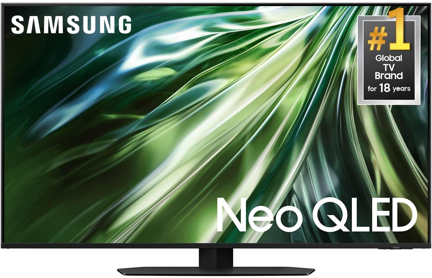 Samsung 43-Inch Class Neo QLED 4K QN90D Series Mini LED, Neo Quantum HDR+ Smart TV w/Dolby Atmos, Object Tracking Sound+, Motion Xcelerator, Real Depth Enhancer Pro, Alexa Built-in (QN43QN90D, 2024)