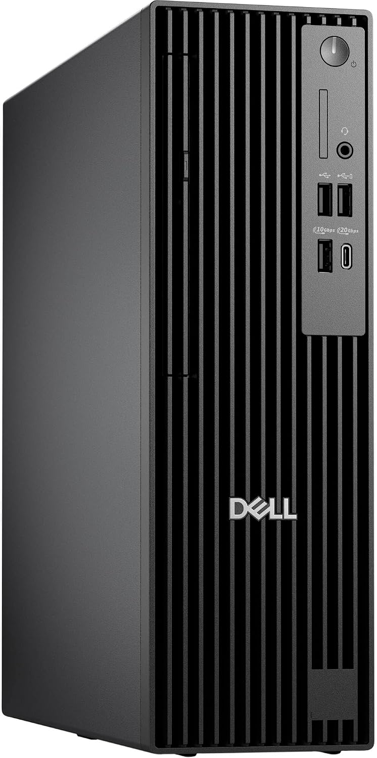 Dell Pro Slim Plus QBS1250 Desktop Computer - Intel Core Ultra 7 265 - vPro Technology - 16 GB - 512 GB SSD - Slim PC - Standard Black
