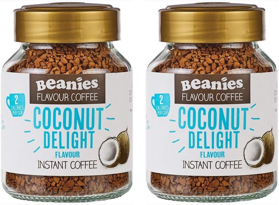 Beanies Coconut Delight 2 x 50g Jars