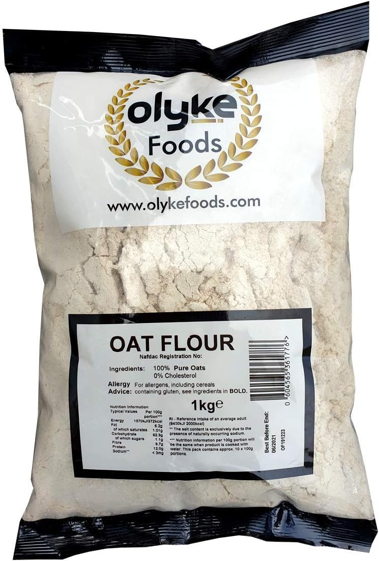 Olyke Oat Flour 1kg | 100% Oats