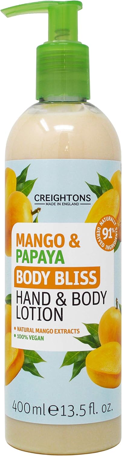 Body Bliss Mango & Papaya Hand and Body Lotion 400ml