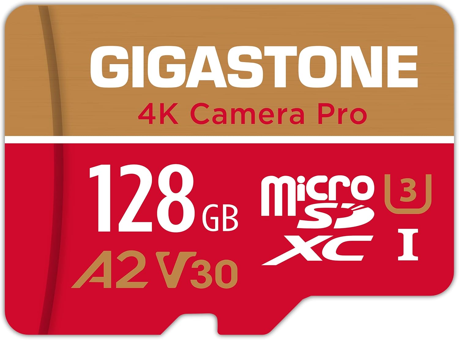 [5-Yrs Free Data Recovery] GIGASTONE 128GB Micro SD Card, 4K Video Recording for GoPro, Action Camera, DJI, Drone, Nintendo-Switch, R/W up to 100/50 MB/s MicroSDXC Memory Card UHS-I U3 A2 V30 C10