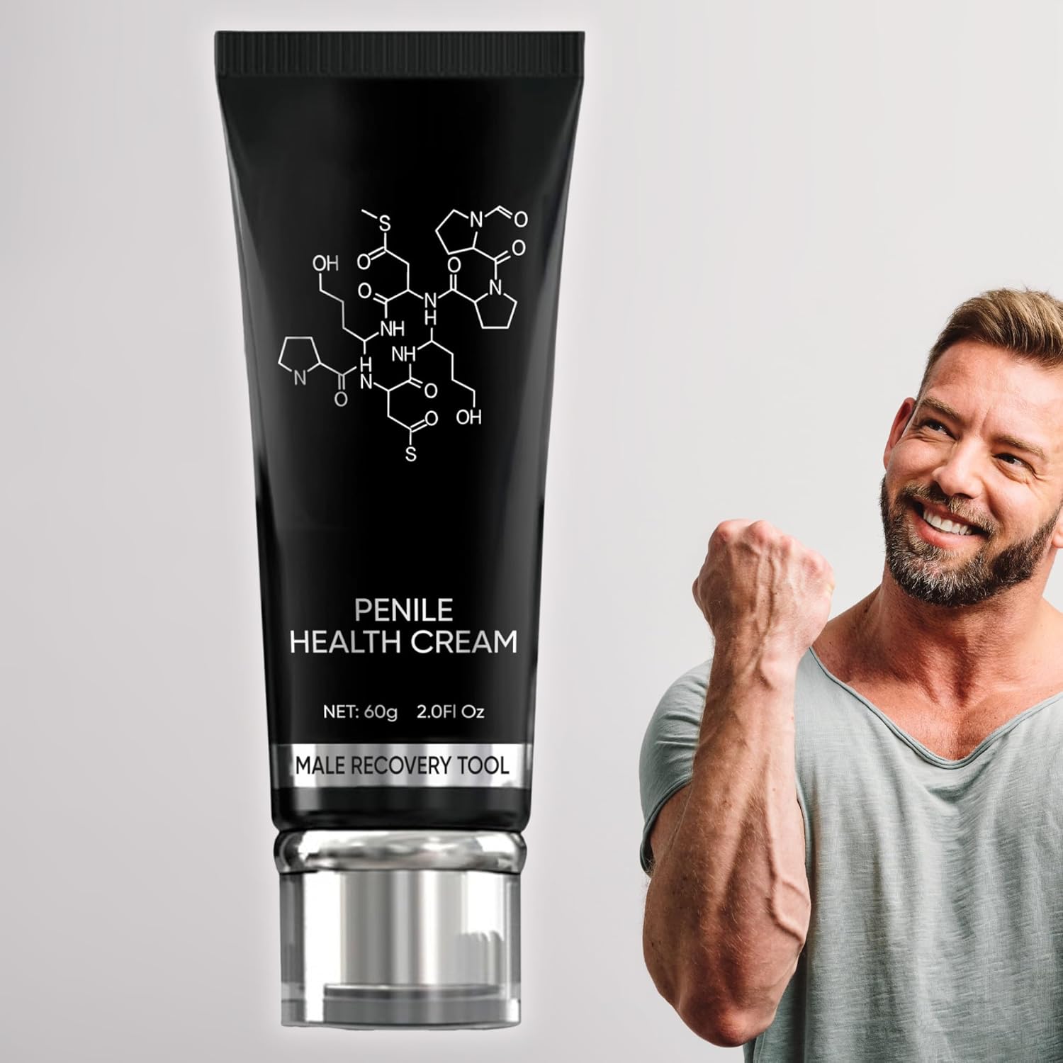 Irvy Men’s Repair Penile Health Enlargement Cream – Fast-Acting Gel for Enhanced Confidence & Intimate Health