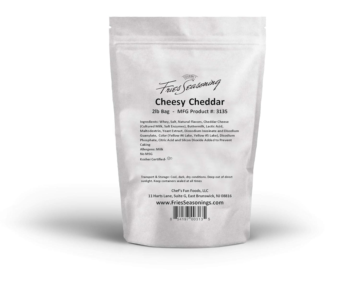 Gourmet Fries Seasonings Cheesy Cheddar, 2 Pound