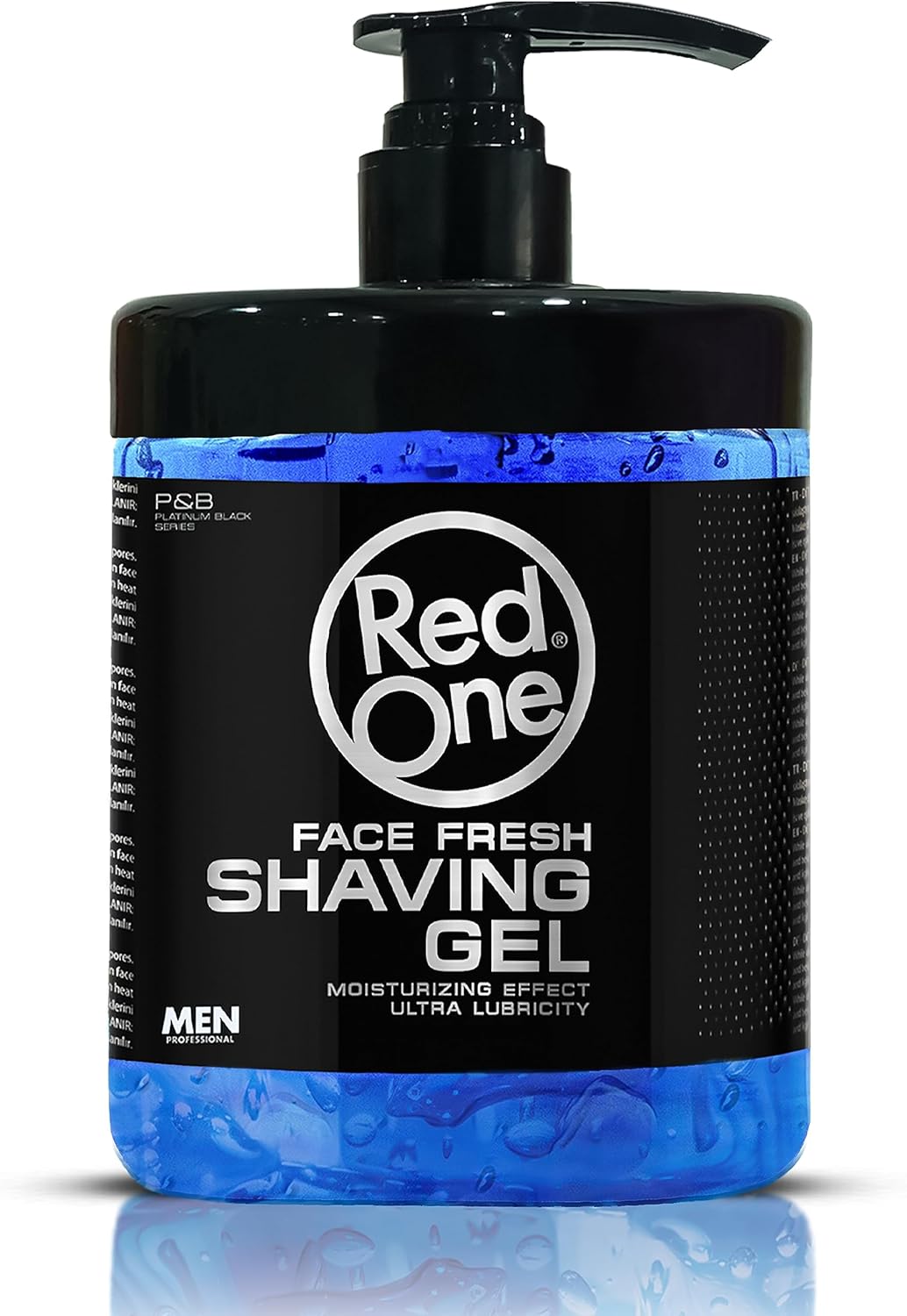 Redone Shaving Gel Face Fresh 1000 ml – Transparent No Foam Shaving Gel for Men | Perfect for Clean Contours, Smooth Glide & Precise Shaves | Professional Barber Quality