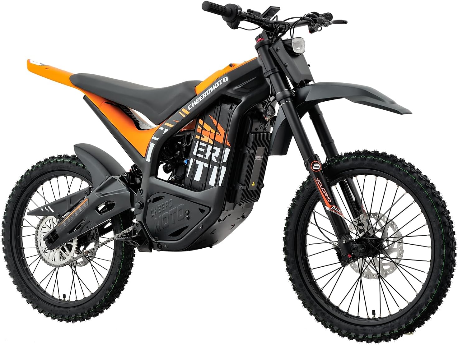 Electric Dirt Bike for Adults, 72V 8500W(Peak) – 52MPH Top Speed E-Motorcycle with 4-Piston Brakes, Off-Road Suspension, Removable Battery, Long Range, Built for Hills, Trails & Wild Terrain