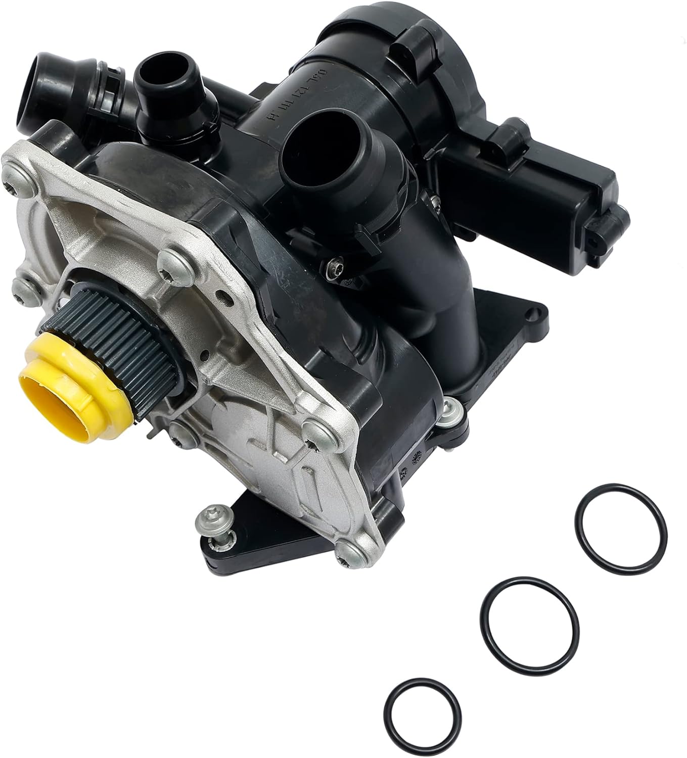 ATRACYPART Water Pump Thermostat Housing Assembly | Replacement for 2015-2020 VW Jetta, Golf, A4, A6, Q7 1.8T 2.0T & More Vehicles | Replaces OE# 06L121011B, 06L121111J