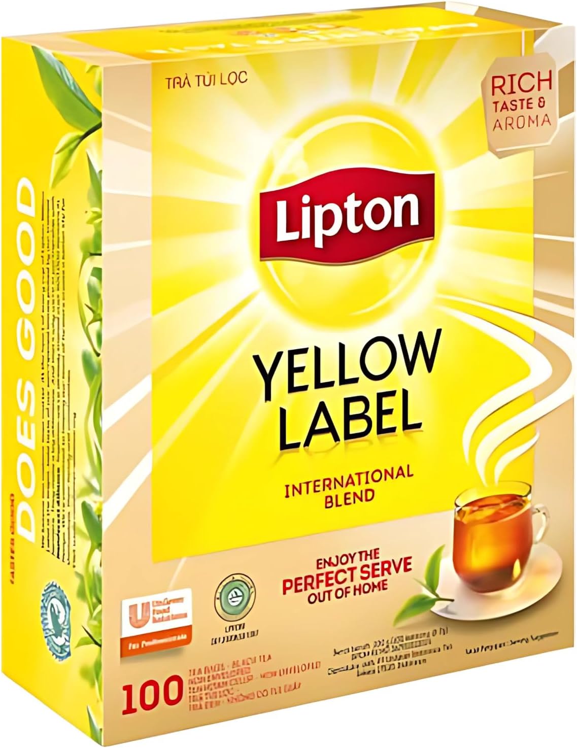 Lipton Yellow Label 100 Tea Bags