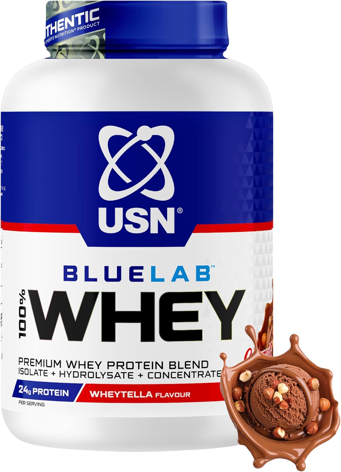USN BlueLab Whey Protein Powder I Wheytella I 2kg - 58 Servings