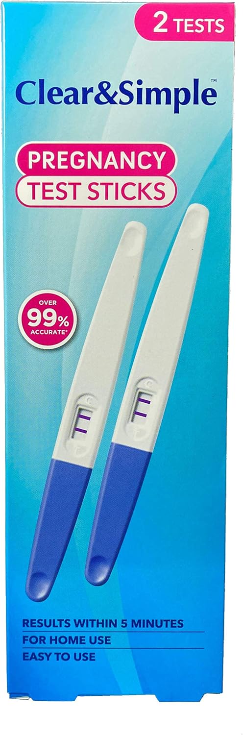 Clear and Simple Pregnancy Test Kit by Clear & Simple