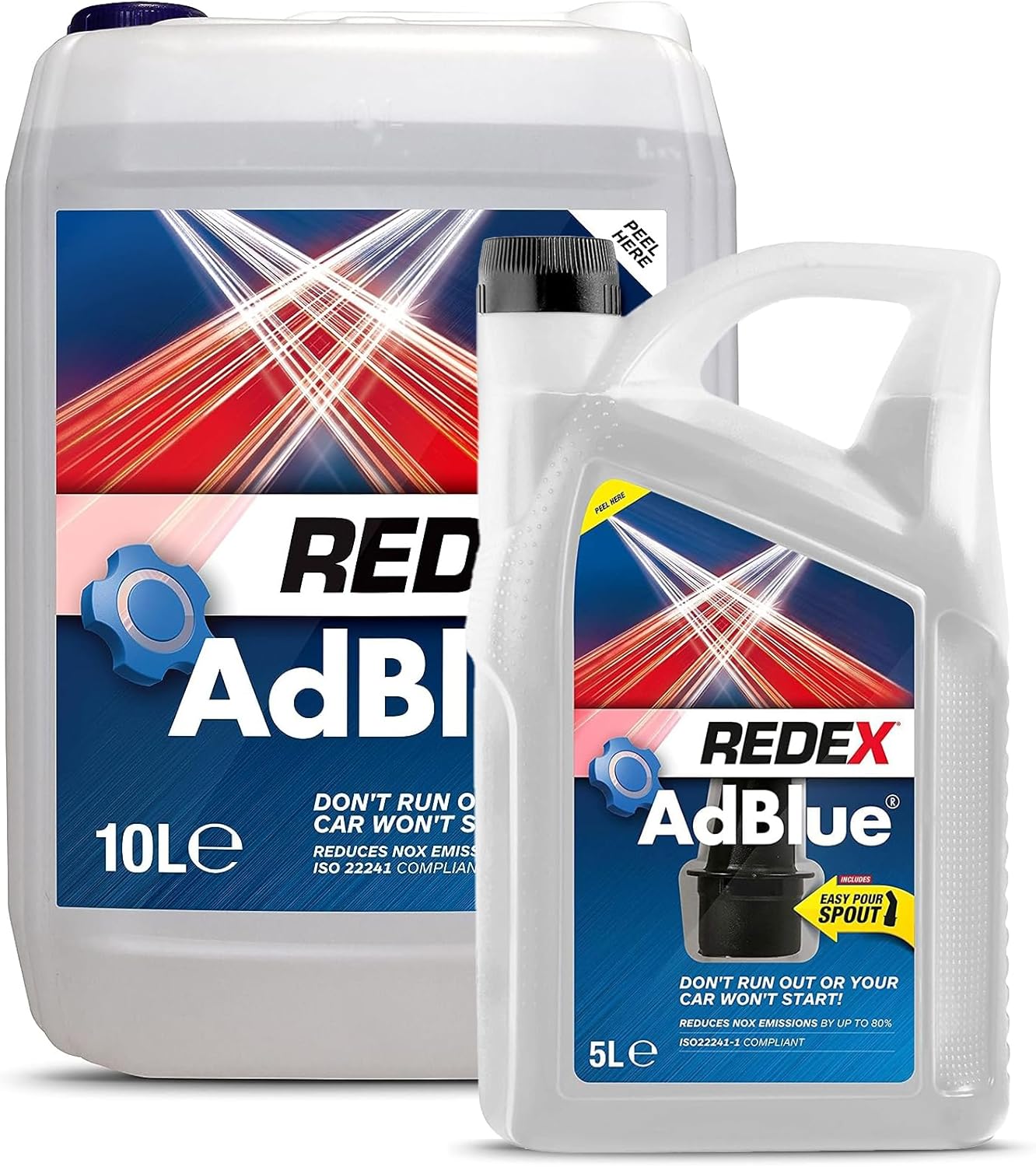 Chemodex 15L Redex Adblue with Easy Pour Spout, Suitable for All Makes and Models, ISO22241 Compliant, 15 Litre