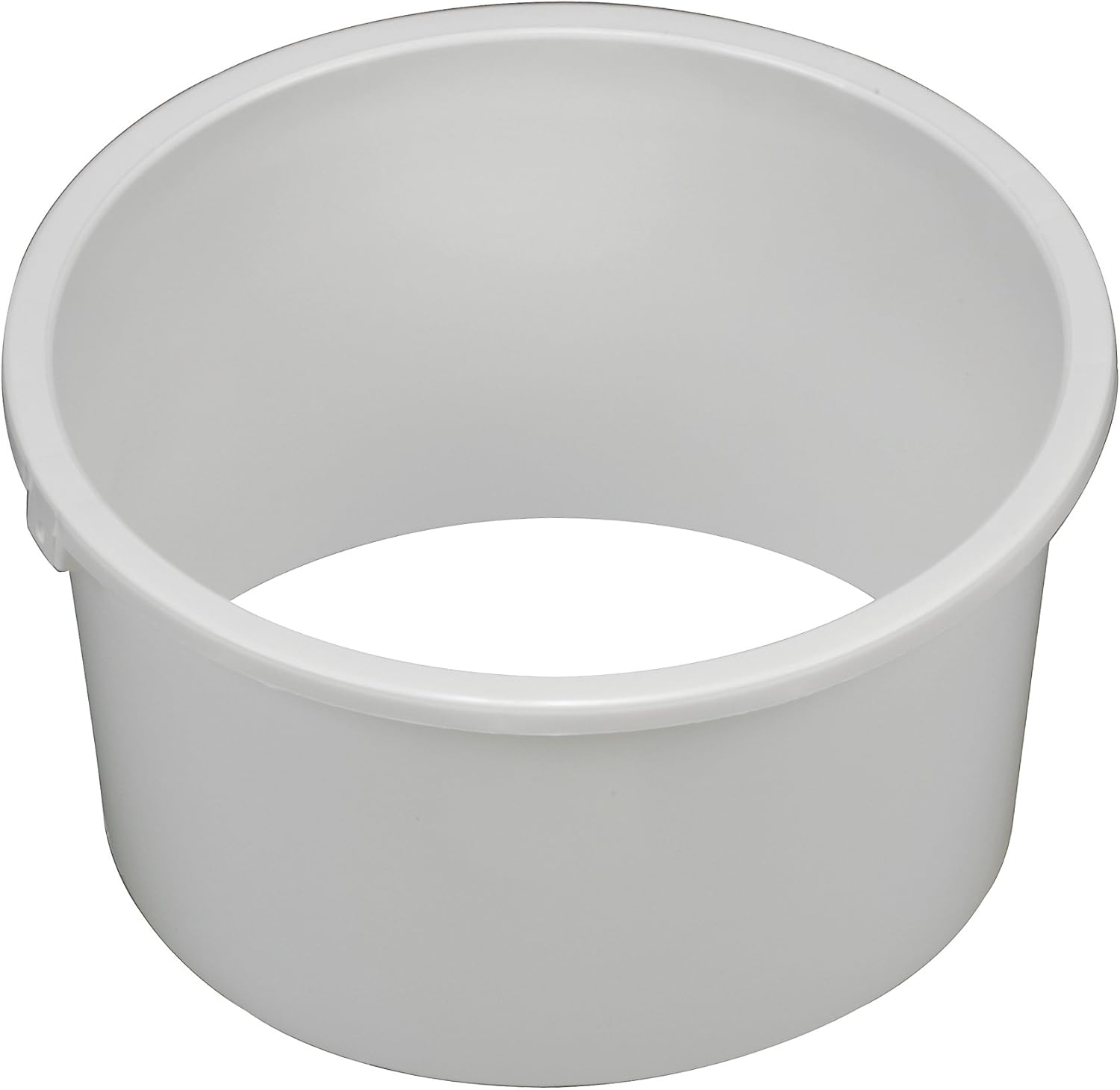 DMI Universal Replacement Commode Splash Guard, White, 0.4 lb, FSA HSA Eligible