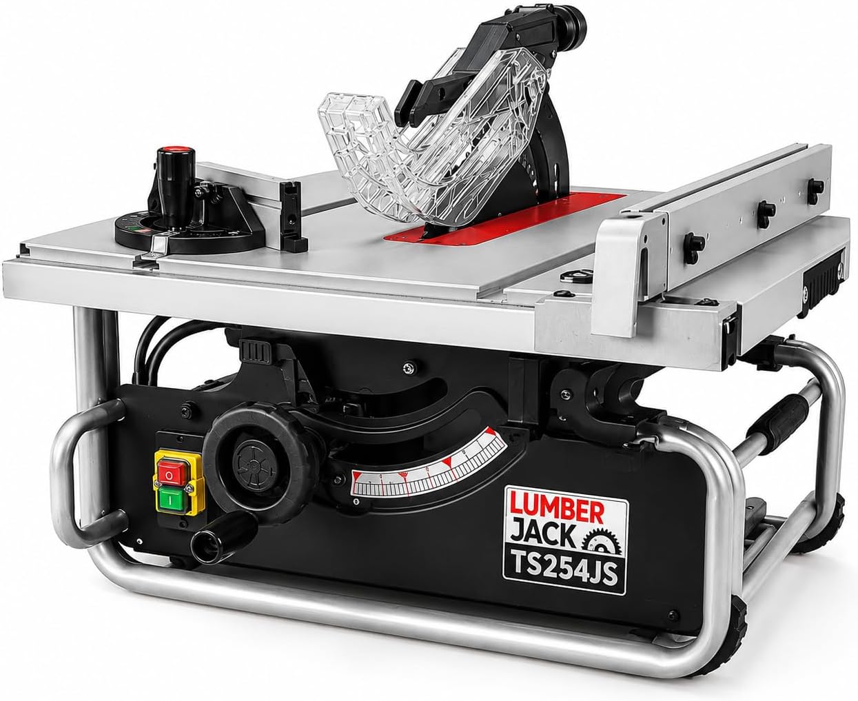Lumberjack Jobsite Table Saw 10" 254mm 2000W Compact Bench Saw Woodworking