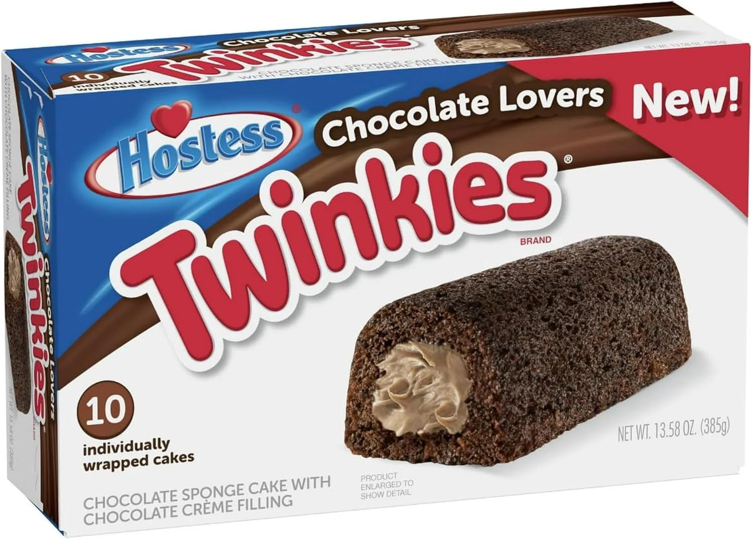 Hostess Twinkies, 13.5oz,10 count Box (Chocolate Lovers)