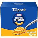 Kraft Original Mac & Cheese Macaroni and Cheese Dinner, 12 ct Pack, 7.25 oz Boxes