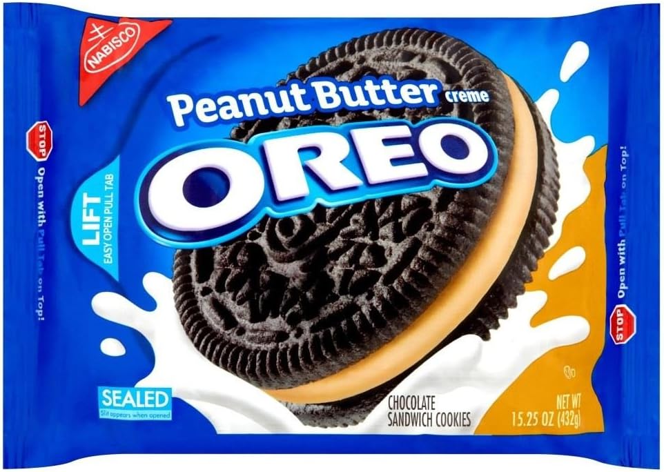 Oreo Cookies - Peanut Butter Creme (432g)
