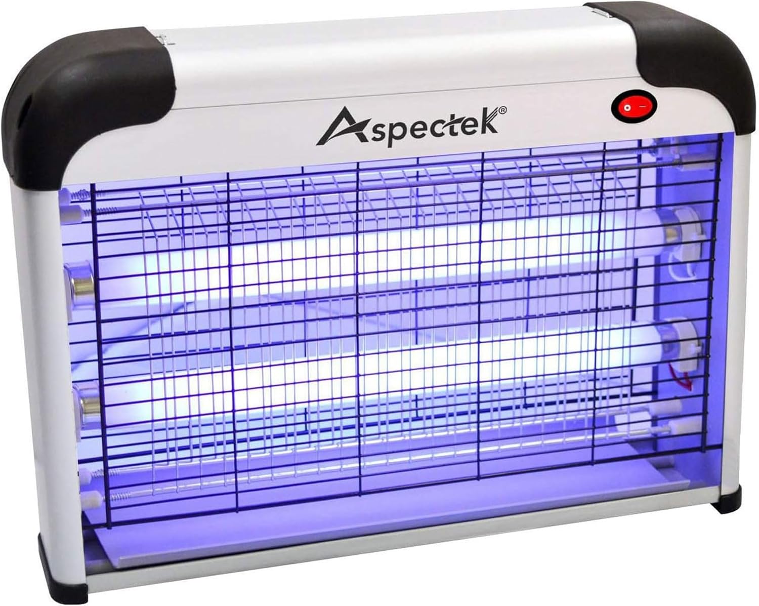 ASPECTEK - Fly catcher indoor and Insect Killer 20W UV light Attract to Zap Flying Insects, Bug Zapper, insect repellent fly zapper, pest control for Interior and outdoor (UK Plug)