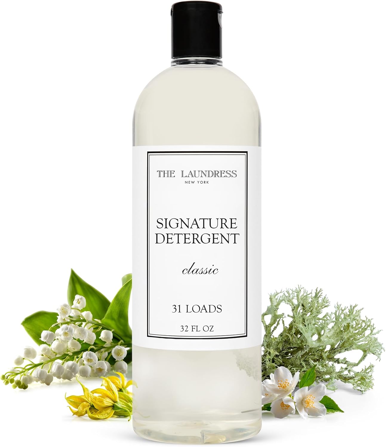 The Laundress Signature Detergent Classic, 32 Fl Oz, Laundry Detergent Liquid, Concentrated, Stain Remover