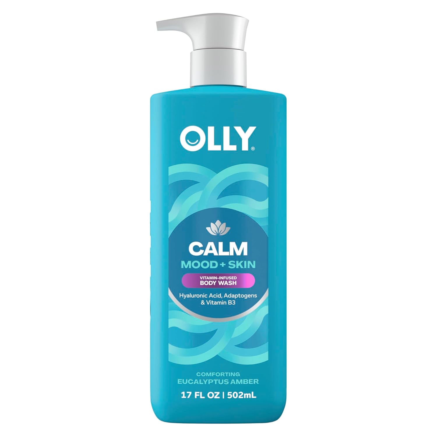 OLLY Body Wash Calm Repairs Skin Barrier & Soothe Stress 17 oz