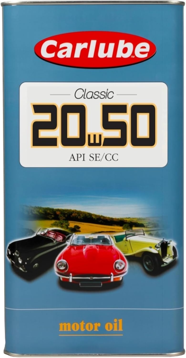 Carlube 20W-50 Classic Motor Engine Oil 4.55 Litres