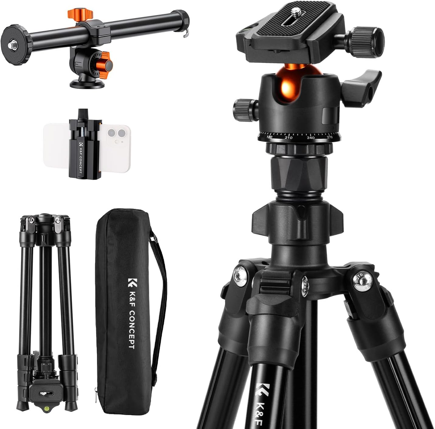 K&F Concept 76 in Overhead Camera Tripod