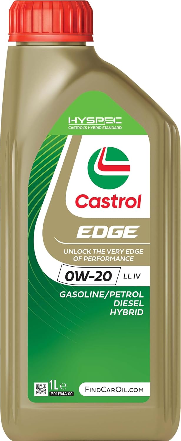 Castrol EDGE 0W-20 LL IV Advanced Full Synthetic Engine Oil, 1L