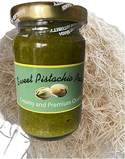 3.5 OZ Kataifi Shredded Fillo Dough + 3.5 OZ Turkish Pistachio Paste for Dubai Chocolate Bar Pistachio