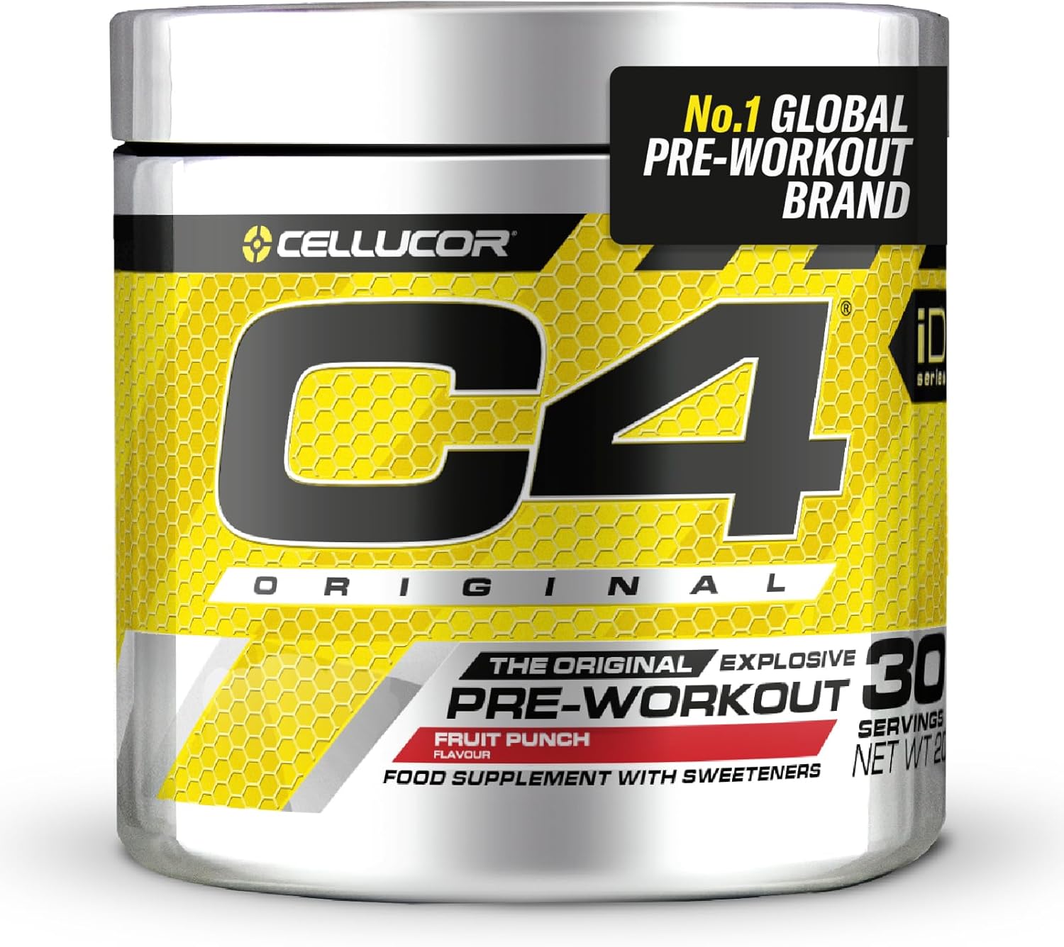 C4 Original Beta Alanine Sports Nutrition Bulk Pre Workout Powder for Men & Women | Best Pre-Workout Energy Drink Supplements | Creatine Monohydrate | Fruit Punch | 30 Servings