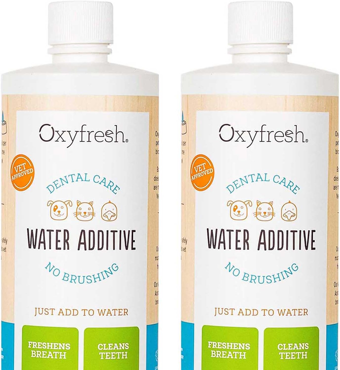 Oxyfresh Premium Pet Dental Care Solution Pet Water Additive – No Brushing