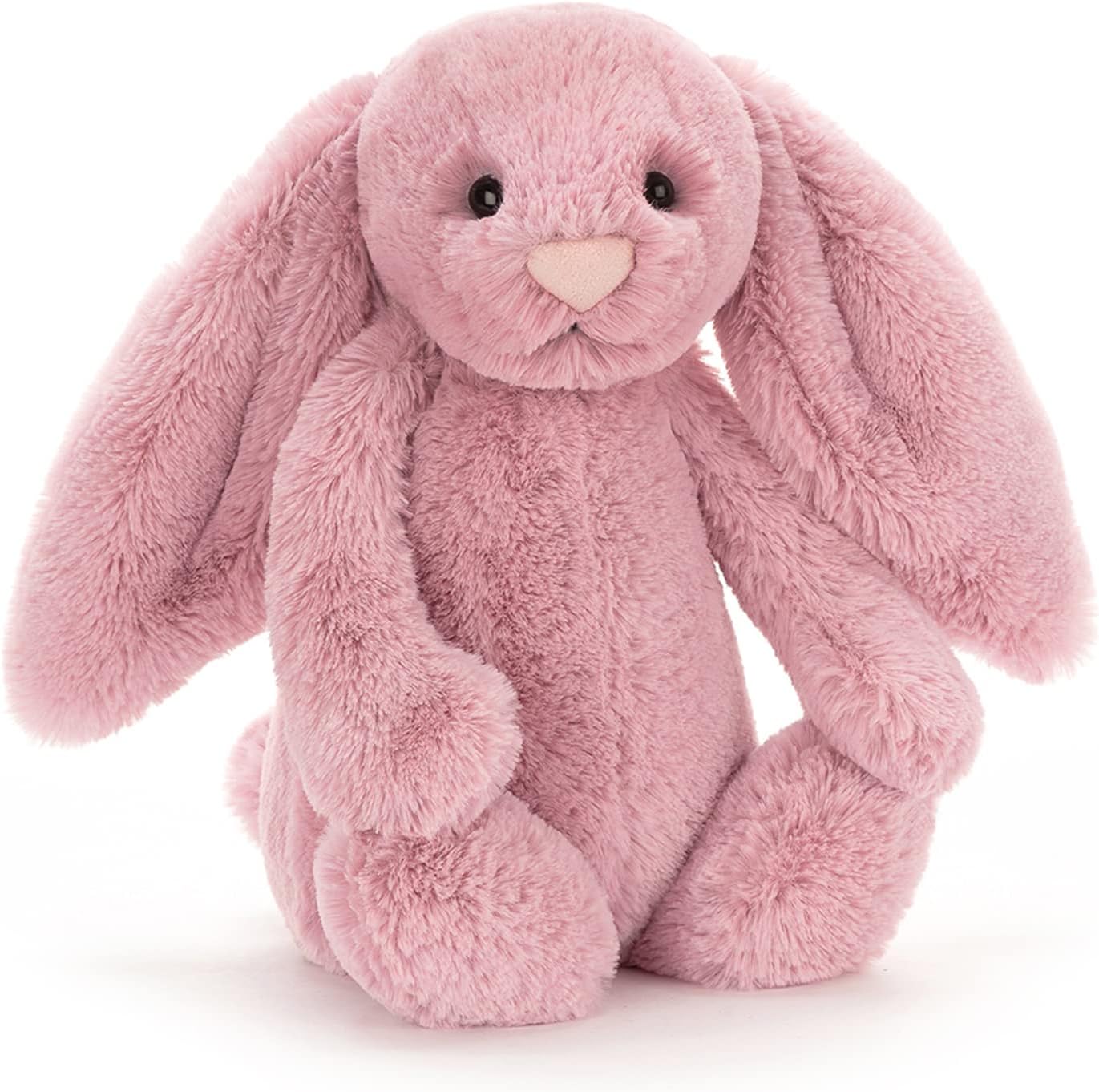 Jellycat Bashful Tulip Pink Bunny Stuffed Animal, Medium 12 inches - Rabbit and Bunny Plush Toy - Classic Children's Gift