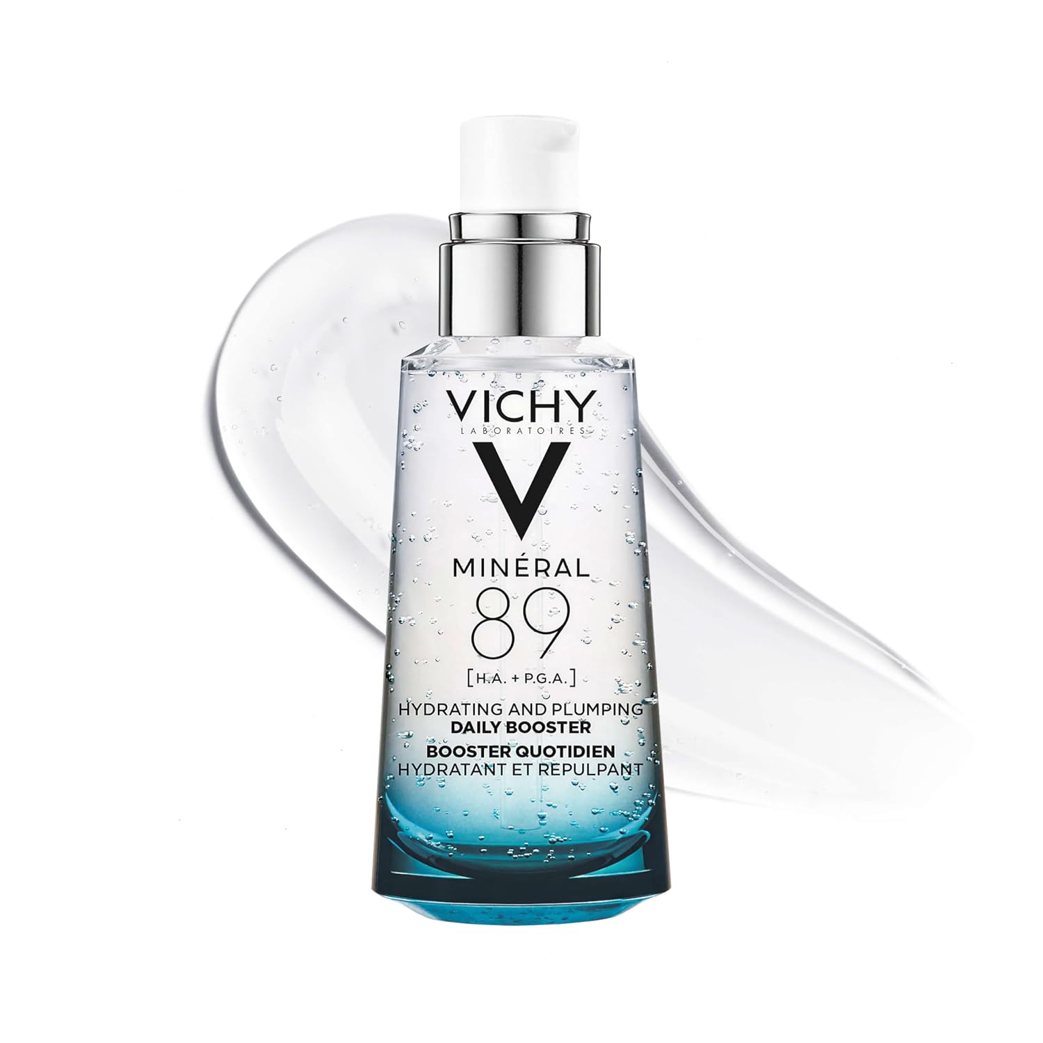Vichy Mineral 89 Booster, Hyaluronic Acid Serum, Skin Barrier Repair