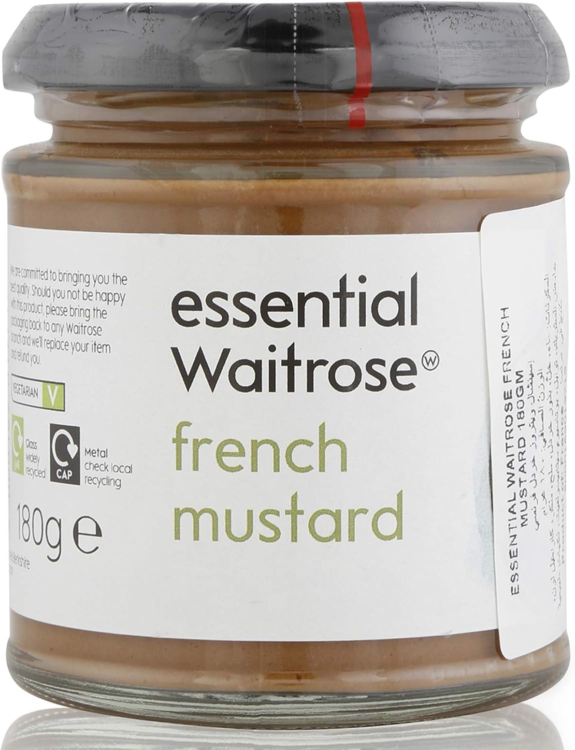 Essential Waitrose French Mustard 180g