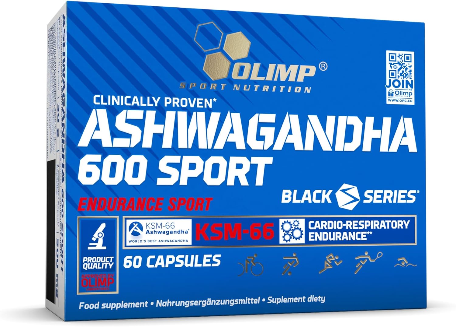 Olimp Ashwagandha 600 Sport (60 caps) Supplement Capsules