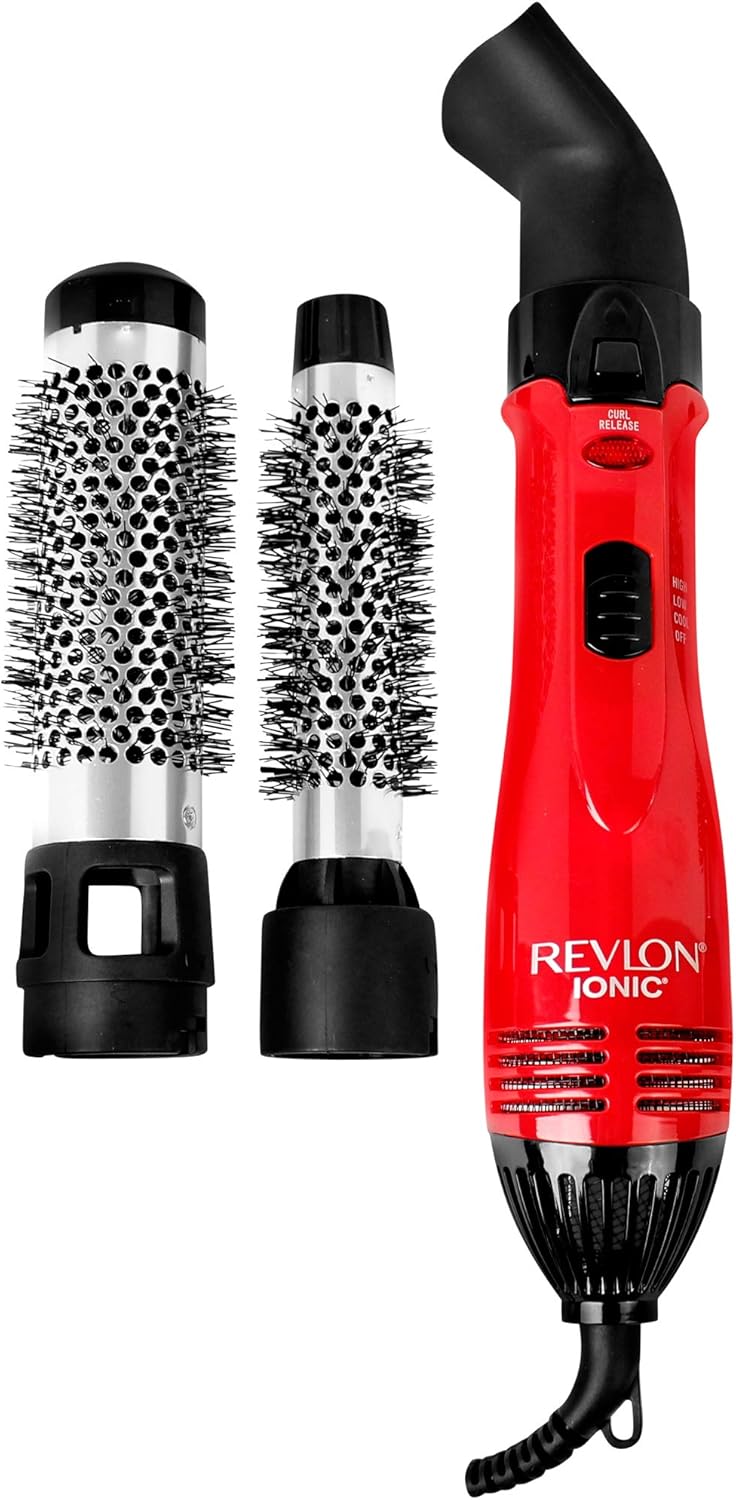 Revlon 1200W Perfect Style Hot Air Kit | Style, Curl, and Volumize, 3 Piece Set