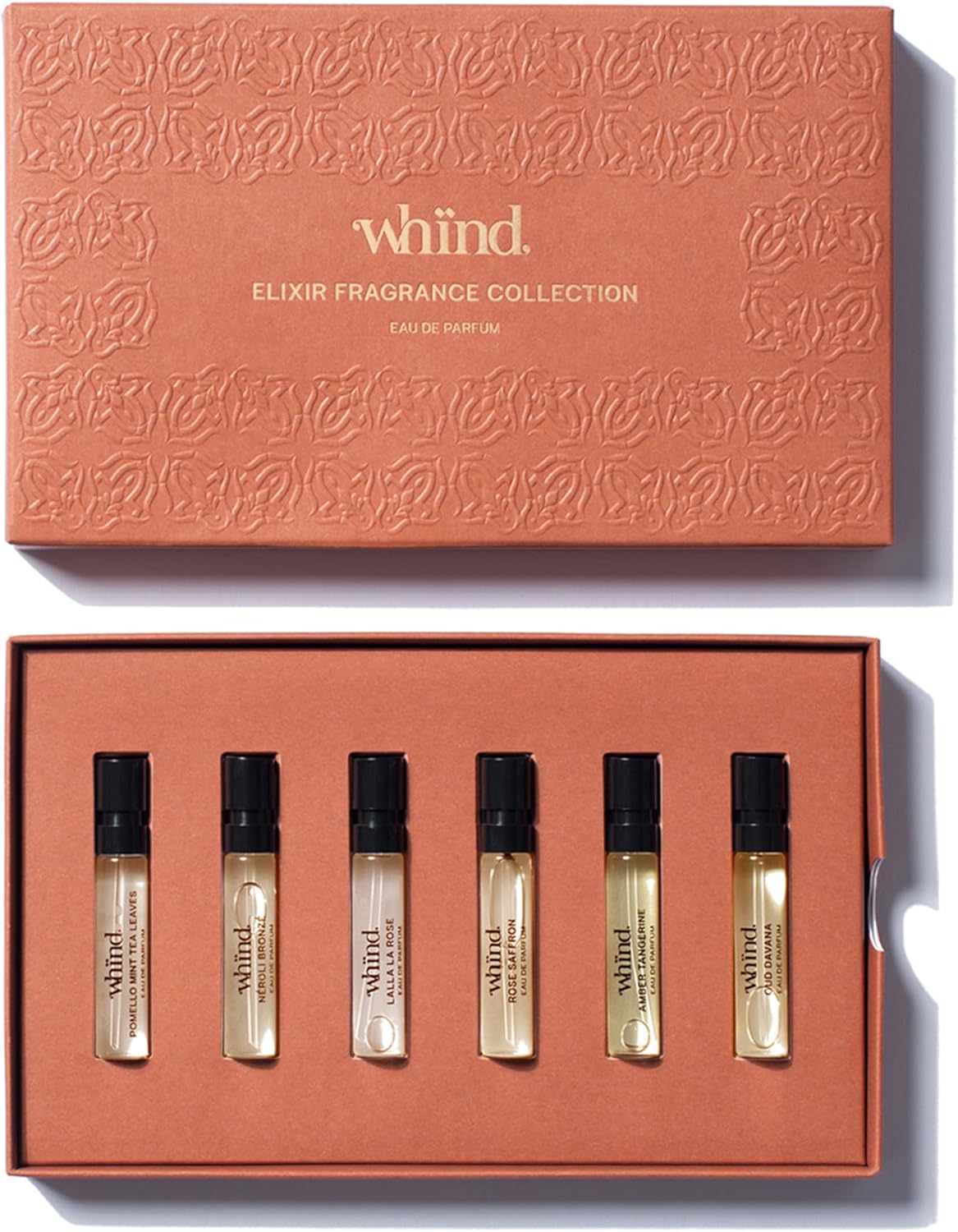 House of whind Fragrance Discovery Set – Perfume Sampler Set with 6 Unique & Elegant Mini 2 ml Scents