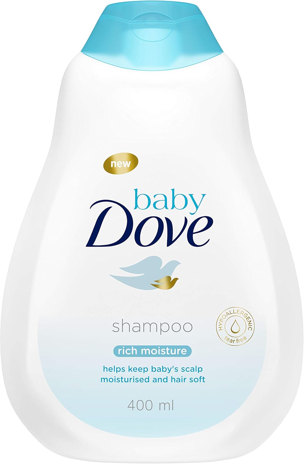 Baby Dove Rich Moisture Shampoo, 400 ml