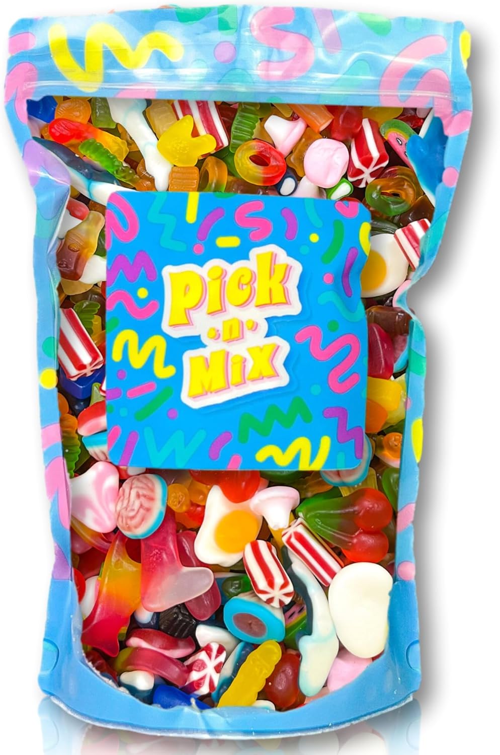 Pick & Mix Sweets – Non-Fizzy/Gummy Pick n Mix Candy Selection - 800g Pick and Mix Sweets